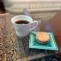 かっちゃん杉's cooksnap of when they made 薄いコーヒー❁甘いデザート素敵なcup♪.