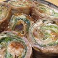 pyorohane's cooksnap of when they made 簡単♪豚肉とレタスのくるくるポン酢焼き♪.