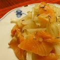 nyanconya's cooksnap of when they made スモークサーモンの簡単マリネ.