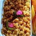 スーティー's cooksnap of when they made 華やかに✿そぼろ弁当.