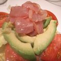 tomokoshiawase's cooksnap of when they made アボガドには生ハム！.