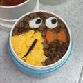 ＲＫまま's cooksnap of when they made キャラ弁d(ﾟｰﾟ*)キョロちゃん♪.
