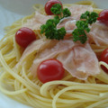 kachimachi's cooksnap of when they made 春色✿一人ランチ用パスタ.
