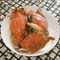michipapa's cooksnap of when they made カニの茹で方(覚書).