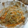 chikoco☆'s cooksnap of when they made きんぴらごぼう.