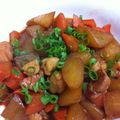 あでぃぷ's cooksnap of when they made 豆板醤で！大根の煮物.