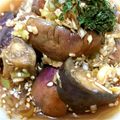 bn900r's cooksnap of when they made レンジでチン♪蒸しナスのネギソースがけ.