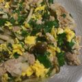 mianmian's cooksnap of when they made シメジ入りニラ玉.