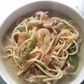 かぴーな's cooksnap of when they made パスタにお似合い☆グリーンカレー.