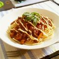 ちぃぃび太's cooksnap of when they made ハヤシライスのルーで作る茄子のパスタ.