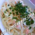 スマイルママさん's cooksnap of when they made 簡単！　クリームソースのパスタ.
