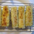 ばにー's cooksnap of when they made ライスペーパーで＊チーズハットグ風.