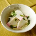 すずきはなこ's cooksnap of when they made かまぼこの柚子蜂蜜マリネ.