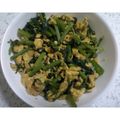 言ノ葉ＦＵＭＩ's cooksnap of when they made 菜花の卵炒め.