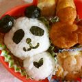 りんさな's cooksnap of when they made おにぎりパンダ.