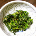 ののの６３'s cooksnap of when they made 定番お惣菜♪ほうれん草の胡麻和え.