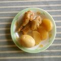 UMAe's cooksnap of when they made 鶏手羽元とゆで卵の煮もの.
