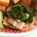 モーリシャス丼's cooksnap of when they made 簡単。菜の花のベーコン炒め.