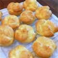 hisatamago's cooksnap of when they made 初めてでも簡単！シュークリームの皮.