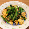 kozi0701's cooksnap of when they made 小松菜とたまご炒め.