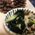たくのお嫁さん's cooksnap of when they made わかめと茸のネギ炒め.