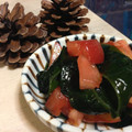 たくのお嫁さん's cooksnap of when they made 簡単♡トマトとワカメの和え物.
