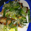 枝っち's cooksnap of when they made 鶏もも焼きのねぎソース☆.