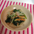 かよっくまくま's cooksnap of when they made ウェイパーで☆ほうれん草の中華風おひたし.