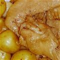 ikamama's cooksnap of when they made ♪小じゃがと手羽元の甘辛炒め煮♪.