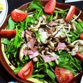 ぷーさんはなこ's cooksnap of when they made 水菜ときのこの簡単サラダ.