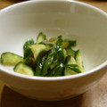 いなかのしろうさぎ's cooksnap of when they made きゅうりのゴマ和え.