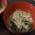 光美ママ's cooksnap of when they made えのきとワカメの中華スープ☆.