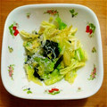 にじいろリンゴ's cooksnap of when they made キャベツとのりのしらす干し和え.