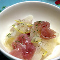 くまかっちゃん's cooksnap of when they made 大根と生ハムのマリネ～ゆず風味～.