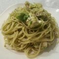 うさっこ☆'s cooksnap of when they made 冷製パスタ～市販のソースでジェノベーゼ.