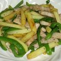ulily's cooksnap of when they made うま★豚バラ＆じゃが芋＆ピーマン炒め.