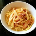 とらさんまま♡'s cooksnap of when they made カルボナーラ.
