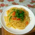 こしまゆ's cooksnap of when they made フレッシュトマトと大葉の昆布茶パスタ.