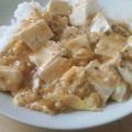 初心者たちゃん's cooksnap of when they made お弁当にも丼にも☆麻婆豆腐の卵とじ.