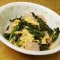 ぽりぽり拓庵's cooksnap of when they made ほうれん草といり卵の和え物.
