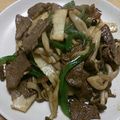 ☺agapee☺'s cooksnap of when they made 牛肉と筍ピーマン&シメジの味噌炒め.