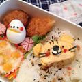 まりっぺ∞'s cooksnap of when they made 卵焼きタイガー弁当　キャラ弁.