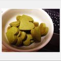 黒杏蜜's cooksnap of when they made ほろにが＊抹茶クッキー（スノーボール）.