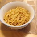 ishicafe's cooksnap of when they made 明太子パスタ.