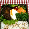 ★☆ちかひめ☆★'s cooksnap of when they made ロコモコ風弁当.
