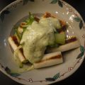 スタイリッシュママ's cooksnap of when they made 長ねぎ焼きの豆腐ディップのっけ.