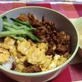 yuna_38's cooksnap of when they made ☆そぼろどん☆.