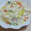 うきうさこ's cooksnap of when they made お豆腐マヨネーズのサラダ.