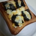 ぽぴぽぴ's cooksnap of when they made のりたまトースト　　.