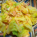 さくら＆いちご's cooksnap of when they made 超簡単☆キャベツと鮭の卵とじ.